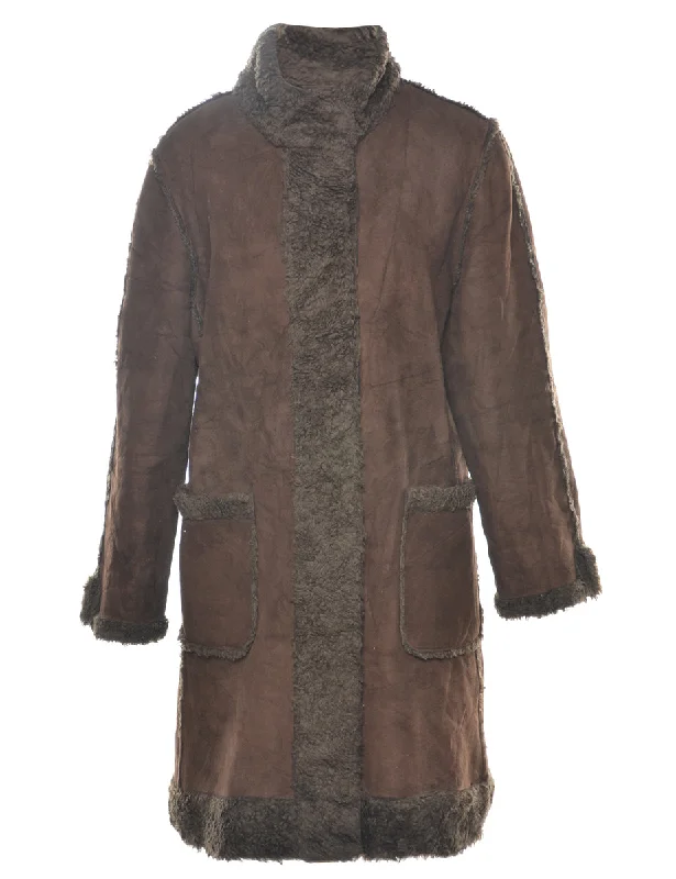 Hot Deal Bernardo Shearling Lining Coat - L