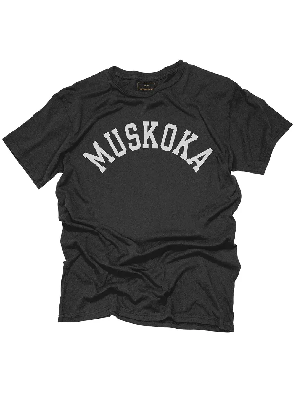 Weekend Deals to Make You Happy Muskoka Arch Unisex T-Shirt - Vintage Black