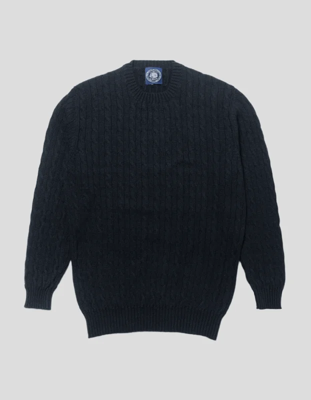 Price Buster BLACK CASHMERE CABLE