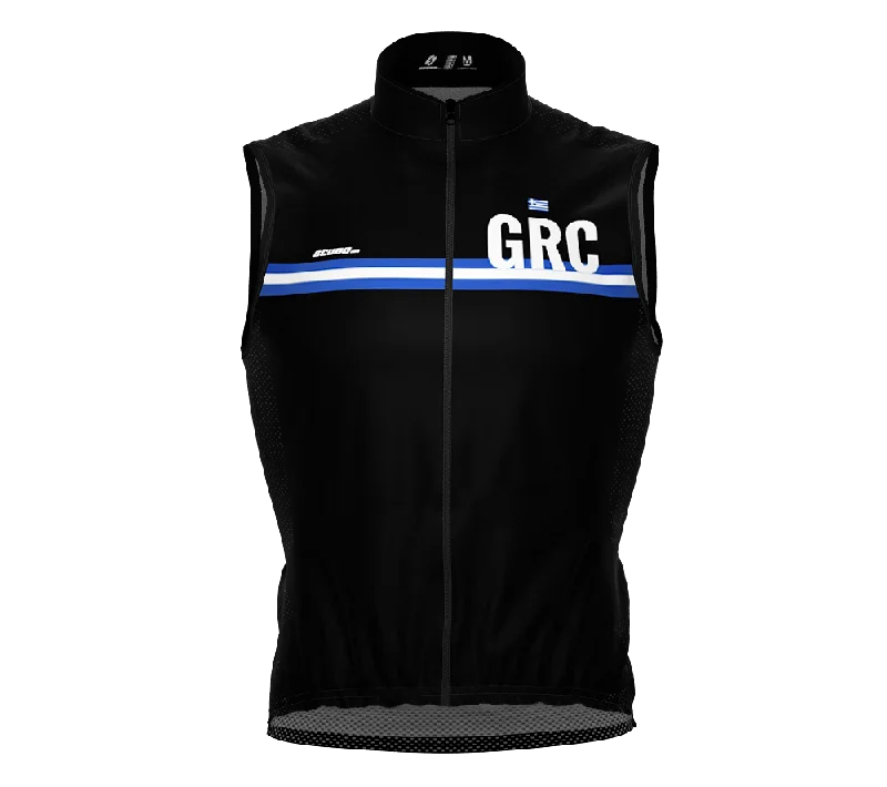 Wind Breaker Cycling Running Sports Vest Greece Country Code for Men And Women