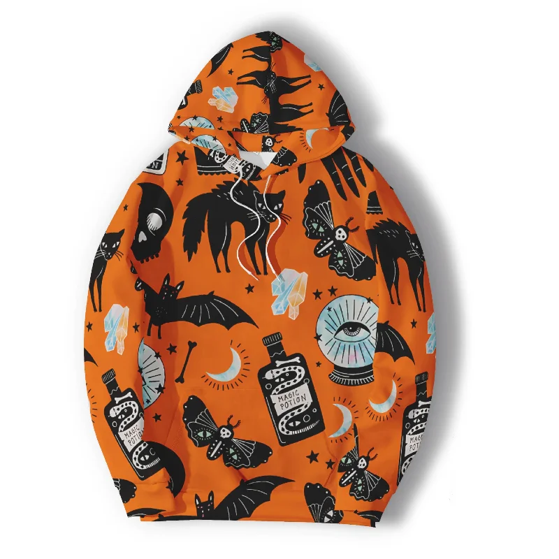 3D PRINT HOODIES WITH HALLOWEEN PRINT