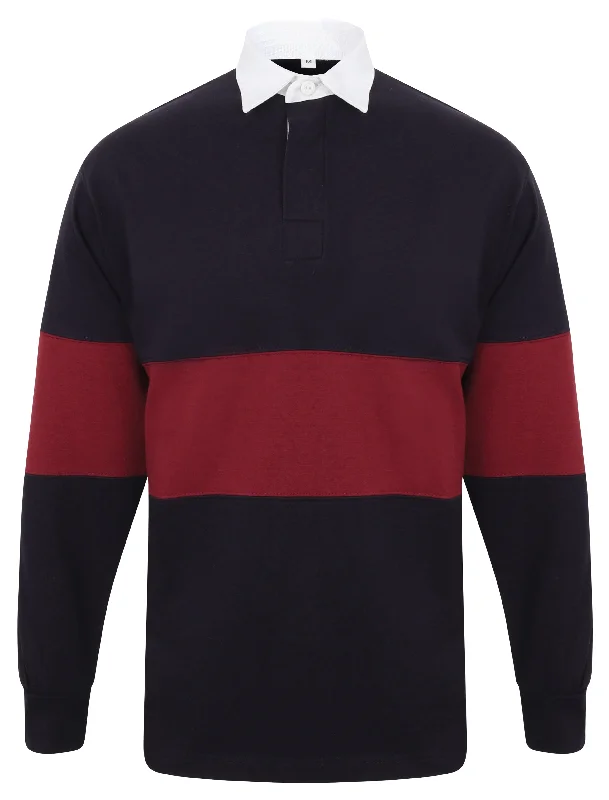 Navy/Burgundy