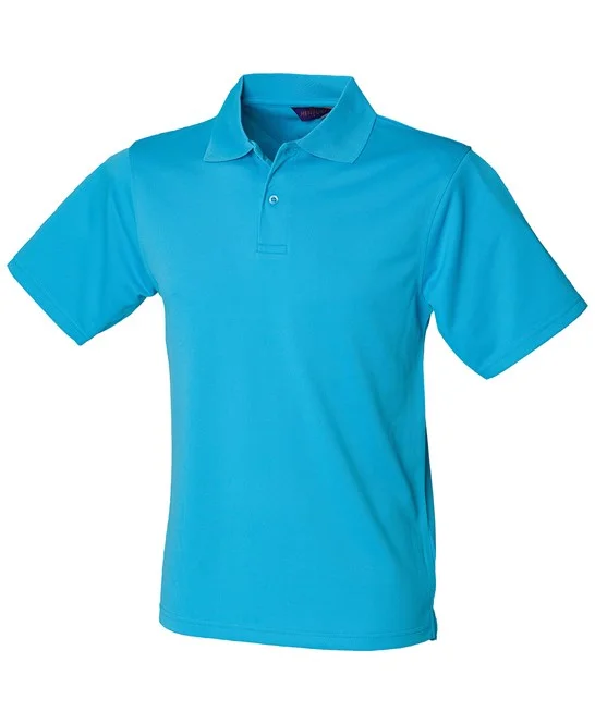 Deal Dash Henbury Coolplus® Polo Shirt - Turquoise