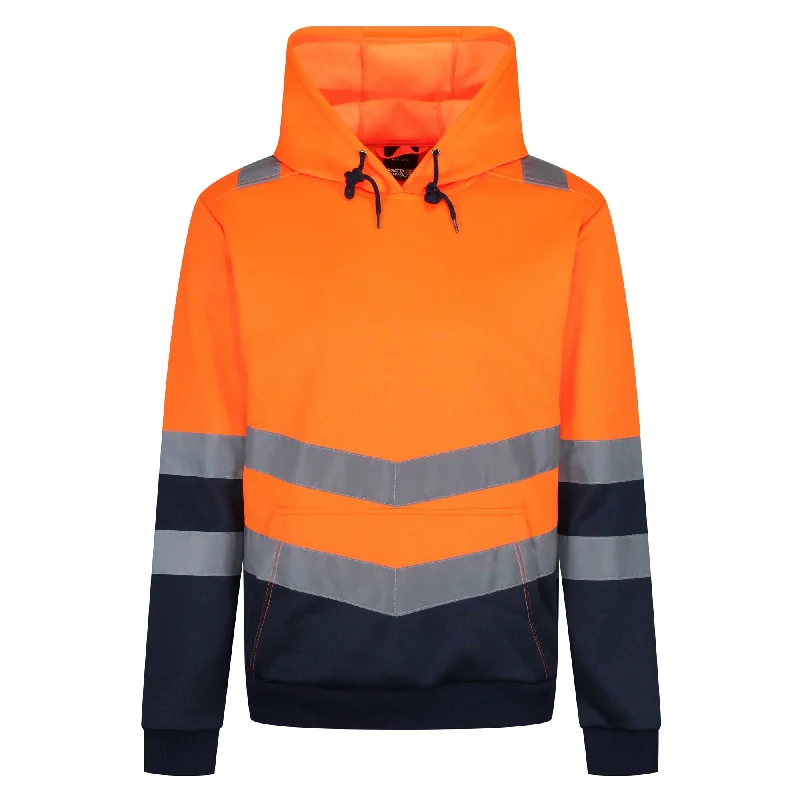 Regatta Professional Hi-Vis Pro Two Tone Overhead Hoodie