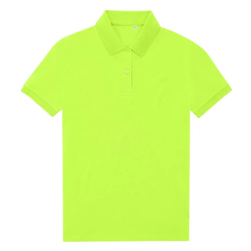 Major Savings B&C Collection My Eco Polo 65/35 Women - Acid Lime