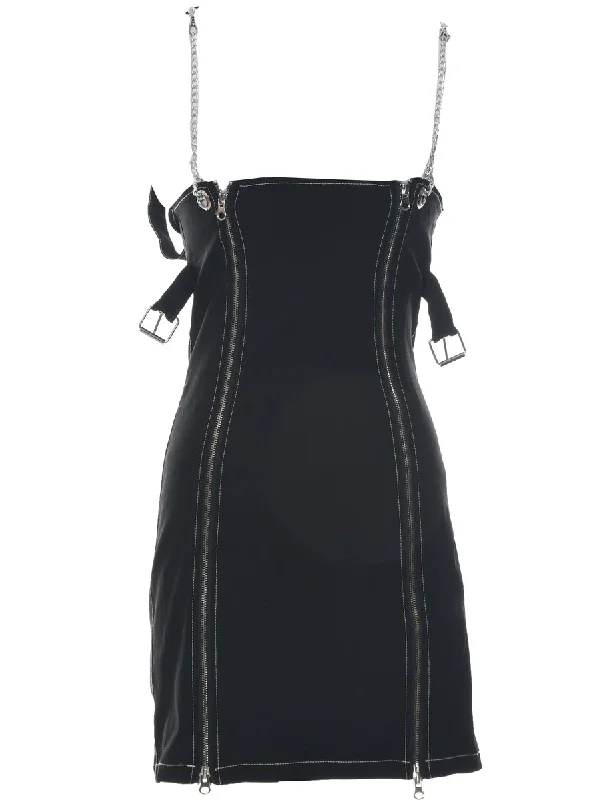 Steals and Deals Black Bodycon Dress - XS