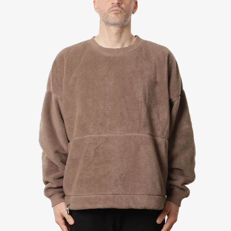 Celebrate the Weekend with Discounts Earth\Studies MS-113 ESCEP Crewneck Fleece Sweatshirt