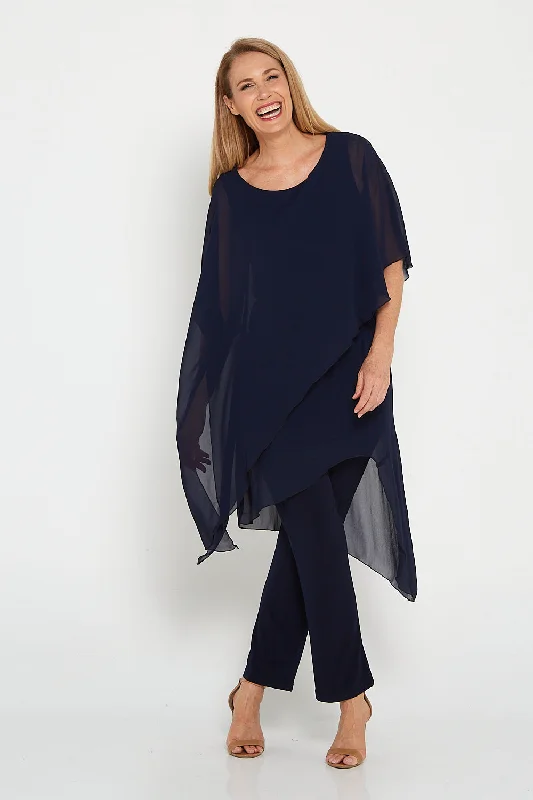 Can't Be Beat Tilly Jumpsuit - Navy