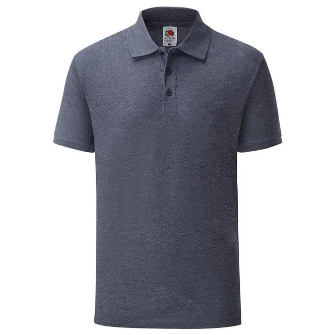Mega Sale Fruit Of The Loom 65/35 Polo - Heather Navy
