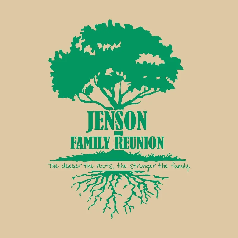 Great Deals Deeper Roots Family Reunion T-Shirt Design R1-40