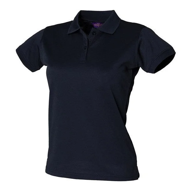 Overstock Sale Henbury Women's Coolplus® Polo Shirt - Navy
