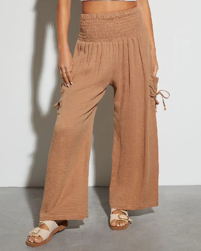 Your Weekend, Your Savings Clarice High Rise Wide Leg Pants