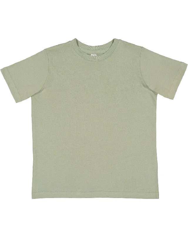 Special Offer Rabbit Skins Toddler Fine Jersey T-Shirt | Sage