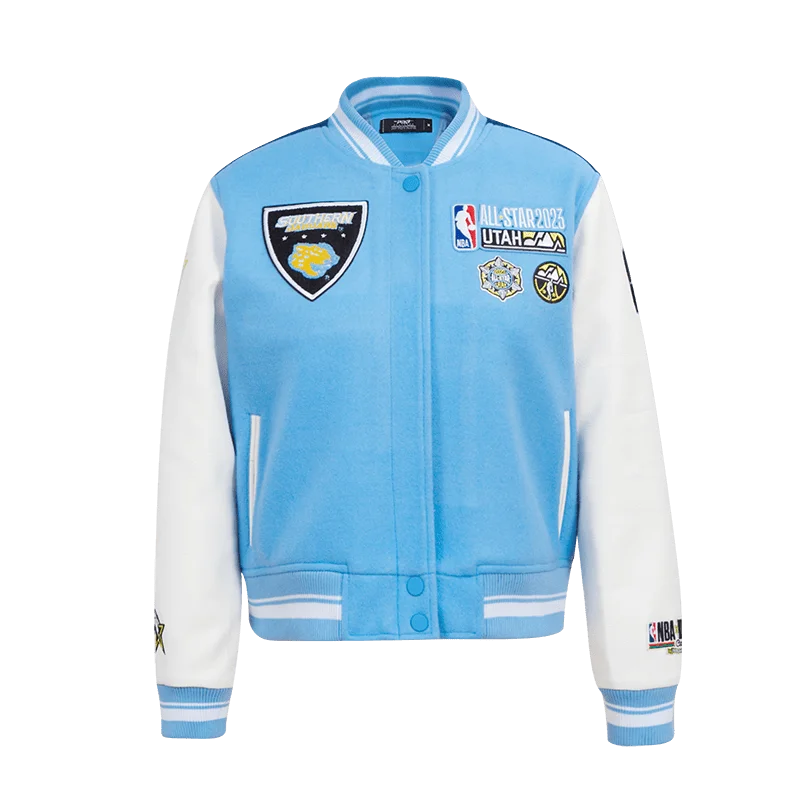 New Arrival NBA X HBCU ALL STAR 2023 SOUTHERN RIB WOOL VARSITY JACKET (UNIVERSITY BLUE/WHITE) New Arrival NBA X HBCU ALL STAR 2023 SOUTHERN RIB WOOL VARSITY JACKET (UNIVERSITY BLUE/WHITE)