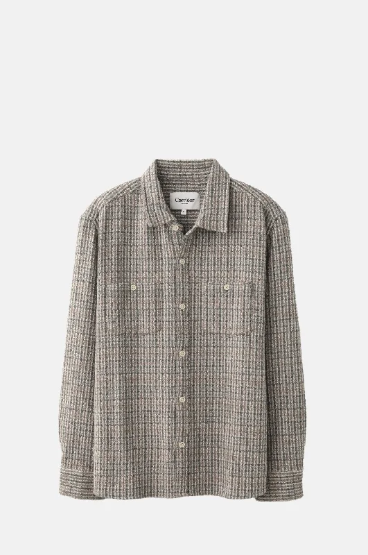 Reverse Tweed LS Shirt Natural