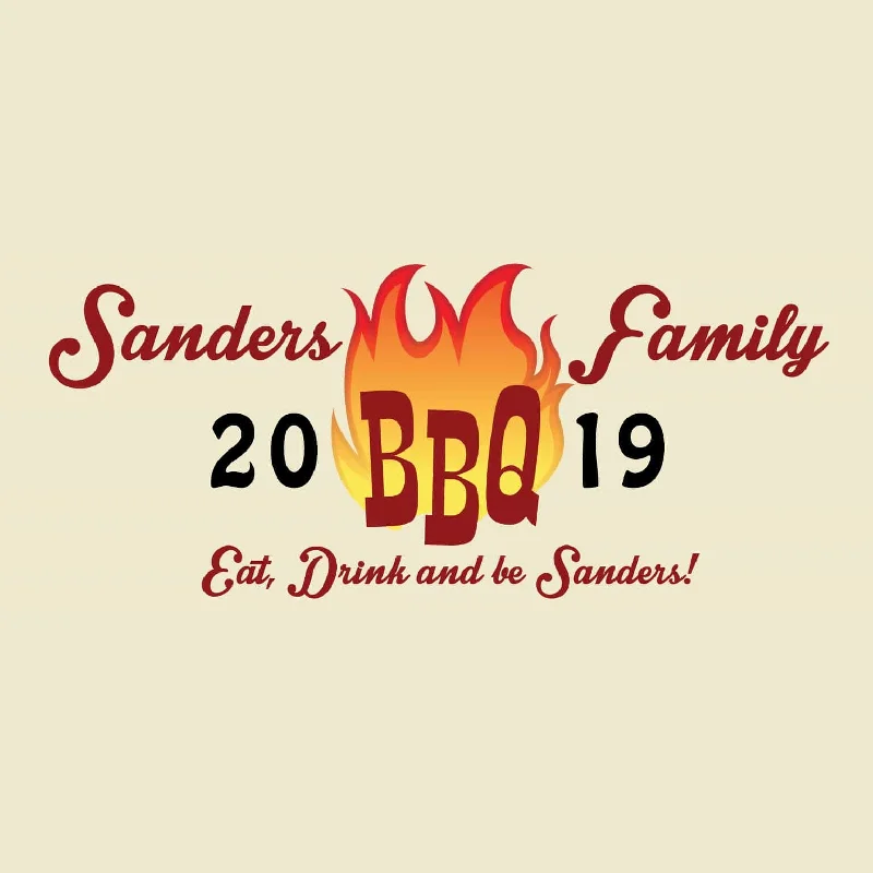 Hot BBQ Family Reunion T-Shirt Design RMC-9