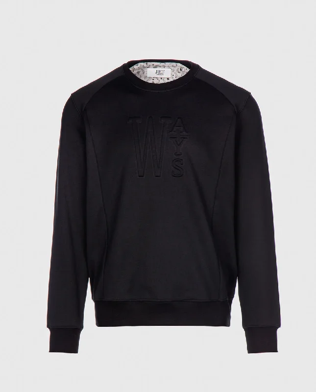 Deal of the Day Jaime Cotton Sweatshirt Black