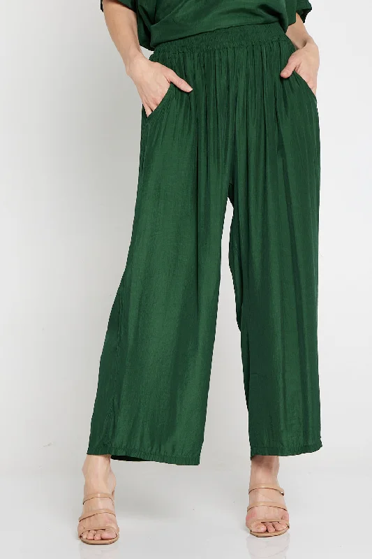 Weekend Discounts You Deserve Thalia Pants - Green