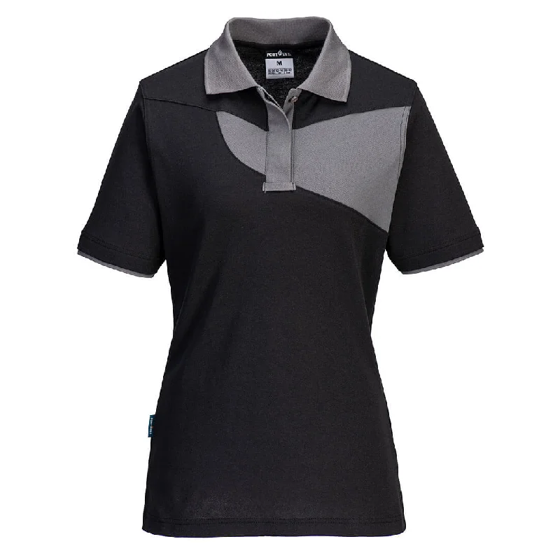 Closeout Portwest PW2 Cotton Comfort Women's Polo Shirt S/S