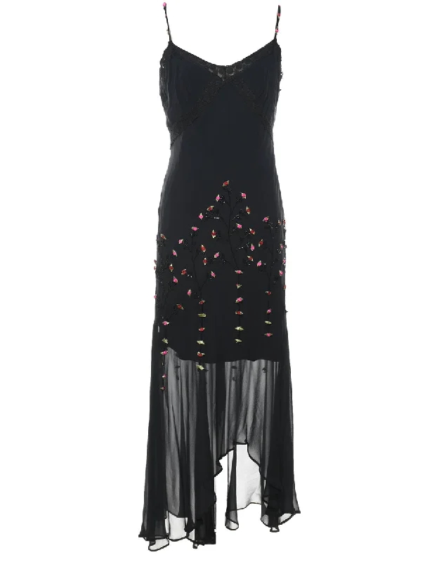 Quick Sale Beaded Y2K Evening Dress - M