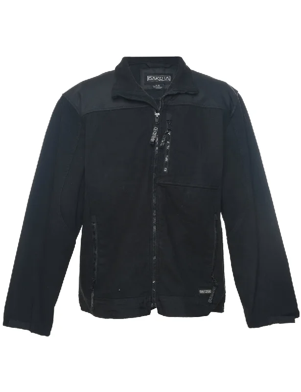Value Deals Black Dakota Workwear Fleece - L