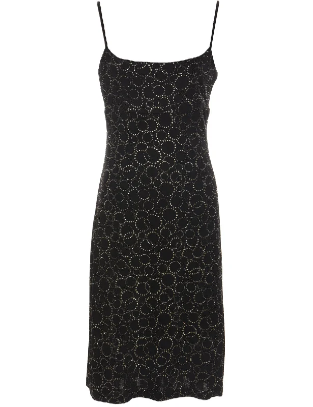 Midnight Madness Black Evening Dress - M
