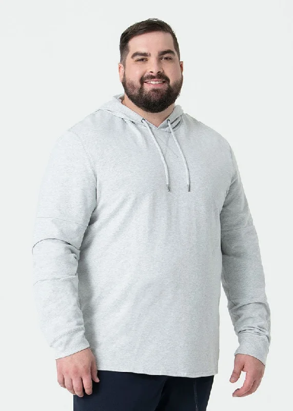 Steal Deal High & Mighty Lightweight SWET-Hoodie | Heather Grey