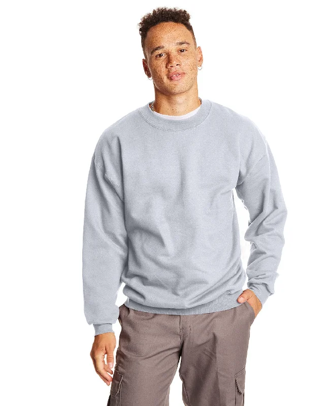 Exclusive Savings Hanes Ultimate Cotton Crewneck Sweatshirt | Ash