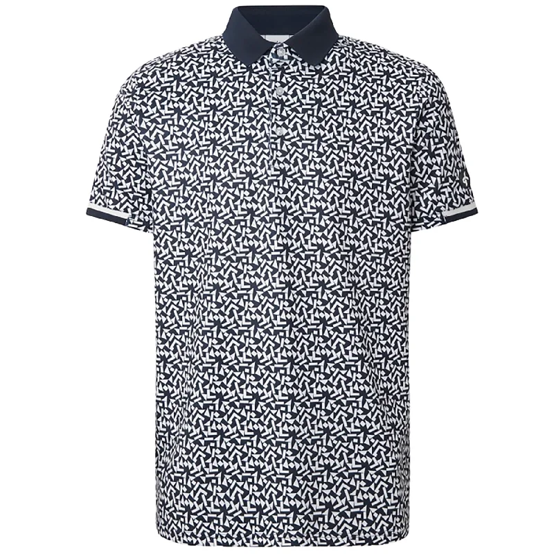 Crazy Savings Camo Regular Fit Polo Navy - SU24