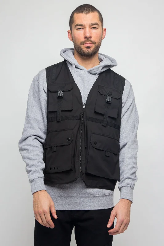 Buy More, Save More Utility Buckled Pocket Vest