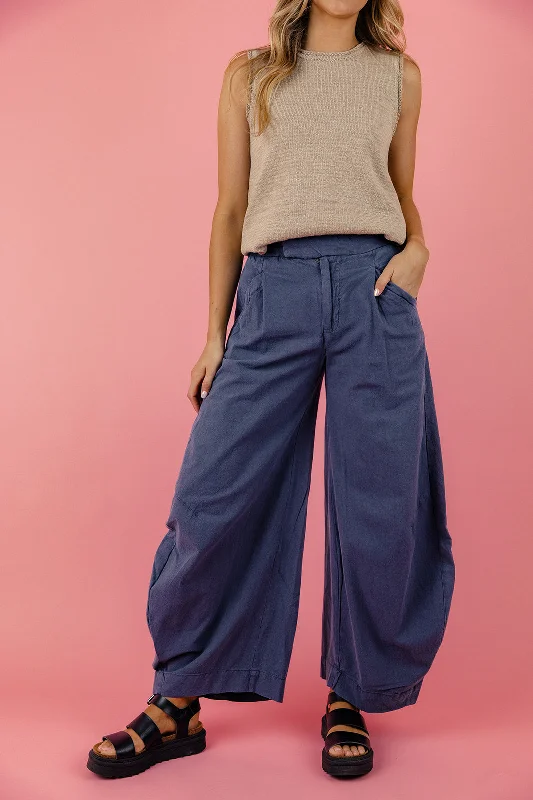Low Price Free People Tegan Washed Barrel Trouser