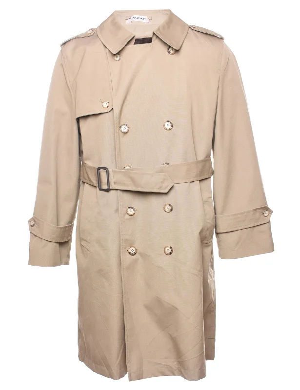 New Deal Austin Manor Double Breasted Trench Coat - M