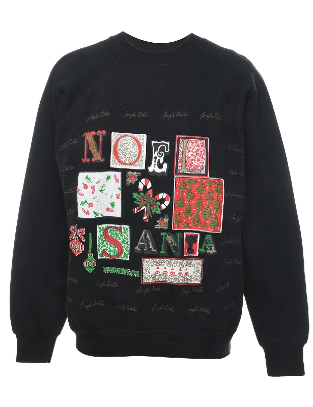 Weekend Specials to Snag Black Christmas Sweatshirt - L