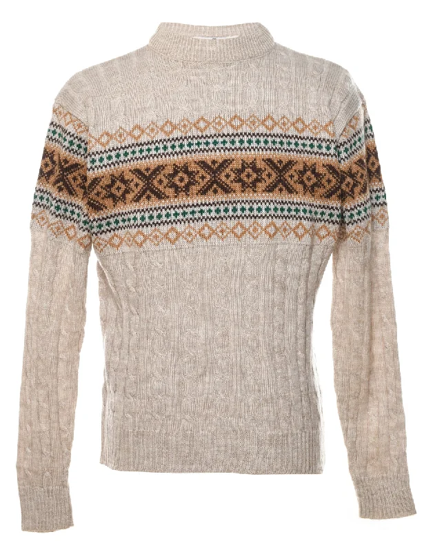 Final Clearance Baymart Nordic Jumper - M