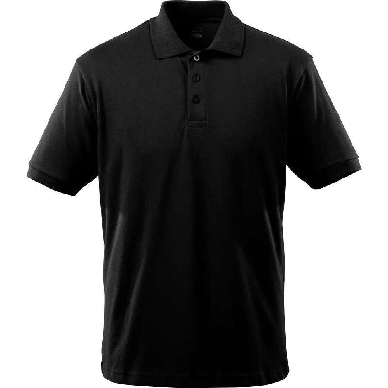 New Markdowns Mascot Crossover Bandol Polo Shirt - Deep Black