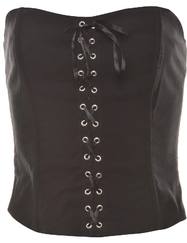 TIME-Limited Offer Black Corset - XS - Marketplace