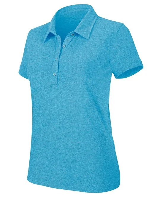 Early Access Kariban Women's Melange Short Sleeve Polo Shirt