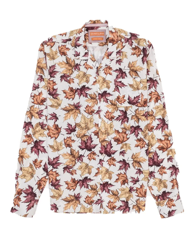 TIME-Limited Offer Colours & Sons Tencel Print Shirt