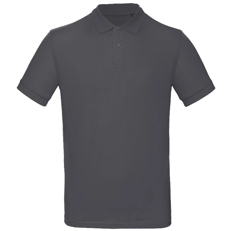 Weekend Discounts to Grab B&C Collection Inspire Polo Men - Dark Grey