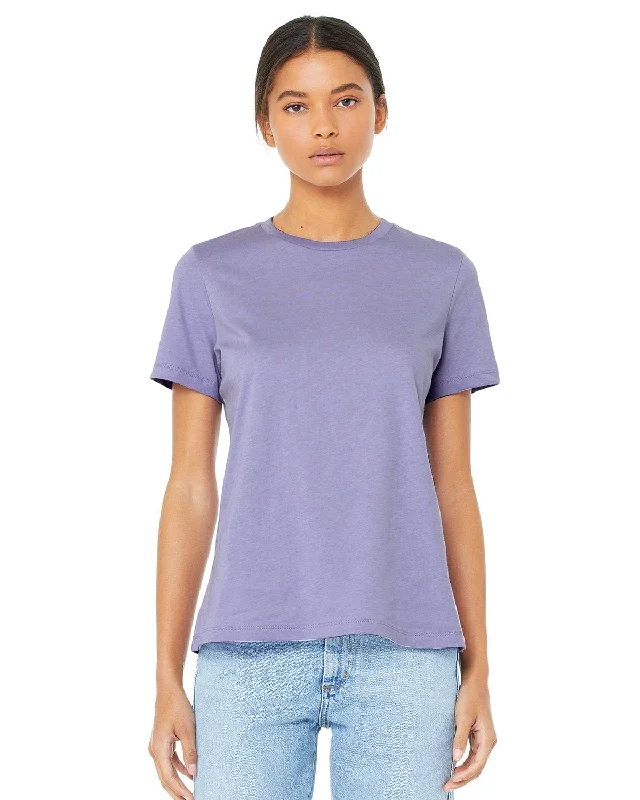 Flash Sale Bella+Canvas Ladies Relaxed Short Sleeve Jersey T-Shirt | Dark Lavender