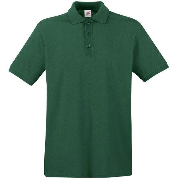 Daily Special Fruit Of The Loom Premium Polo - Bottle Green