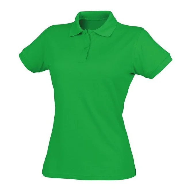 Price Smash Henbury Women's Coolplus® Polo Shirt - Kelly Green