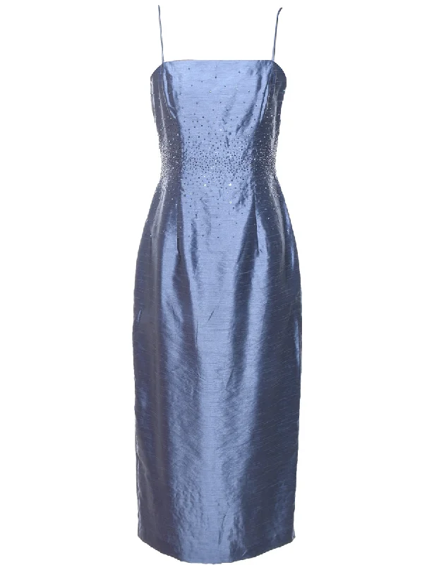 Major Savings Beaded Evening Dress - M