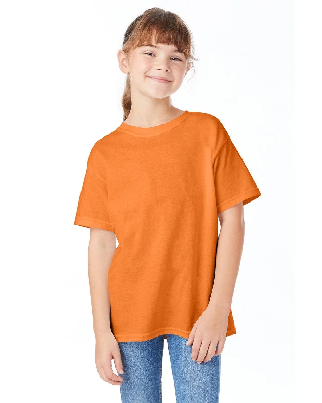 Deal of the Day Hanes Youth ComfortSoft T-Shirt | Tennessee Orange
