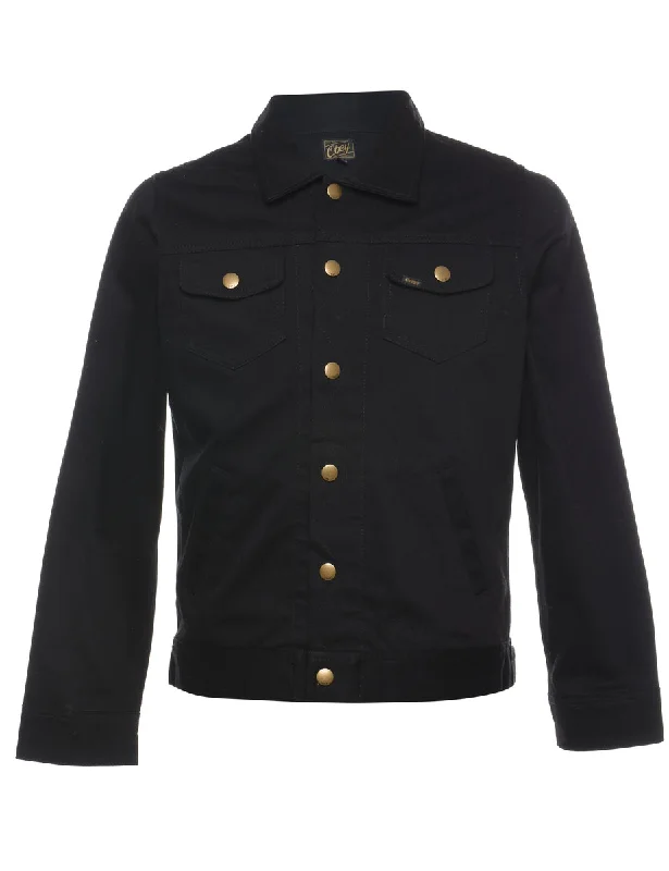 Weekend Savings Bonanza Black Classic Denim Jacket - S