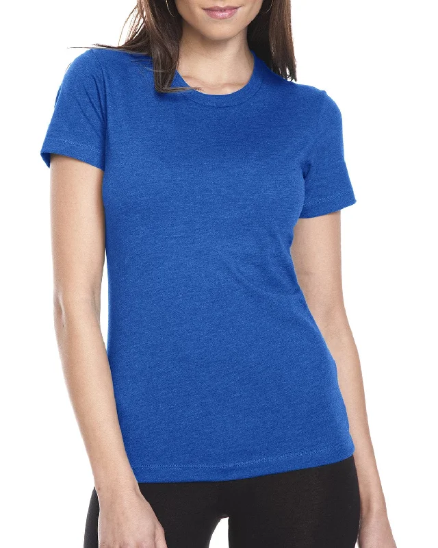 Overstock Next Level Ladies CVC Crew Tee | Royal