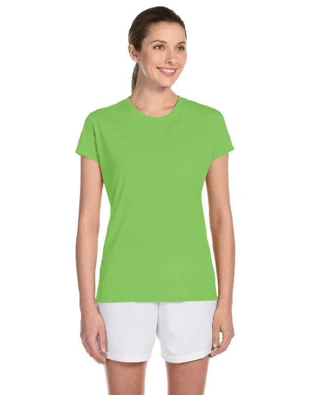 Weekend Deals That Wow Gildan Ladies 4.5 oz. Performance T-Shirt | Lime