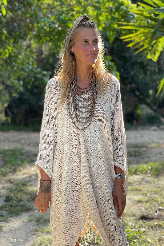 Holiday Sale Raw Cotton Poncho ⋖⋘๑