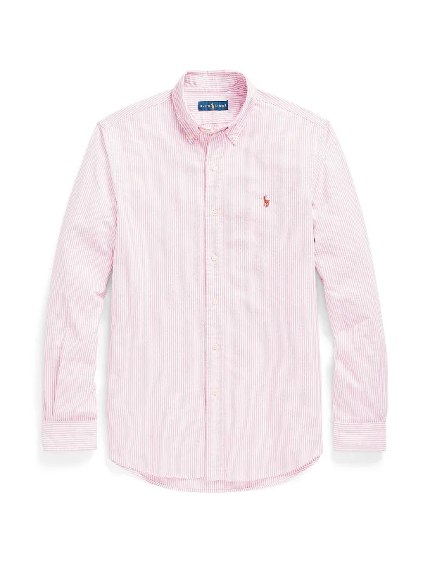 Exclusive Offers Polo Ralph Lauren Classic Oxford Shirt Burgundy/White
