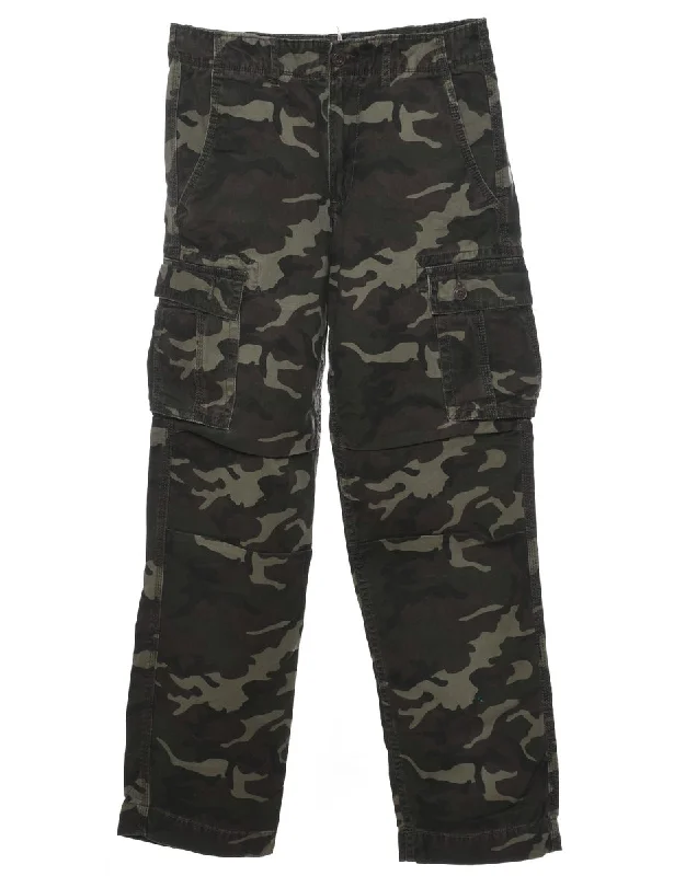 Sale Alert Arizona Camouflage Print Cargo Trousers - W29 L30